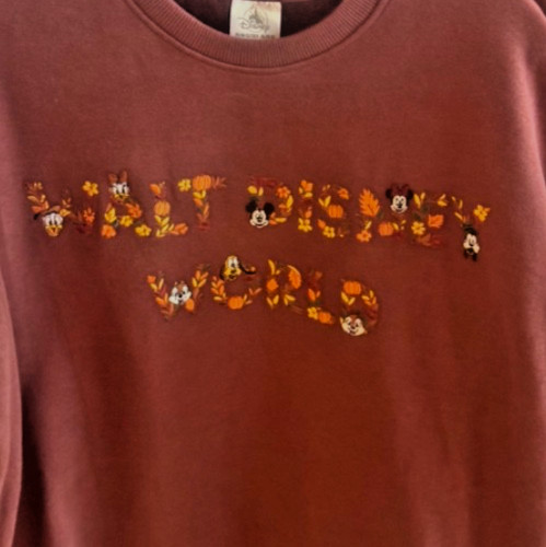 2026 Walt Disney World Fall Mickey & Friends Sweatshirt S Embroidered Pullover 2026 Walt Disney World Fall Mickey & Friends Sweatshirt S Embroidered Pullover