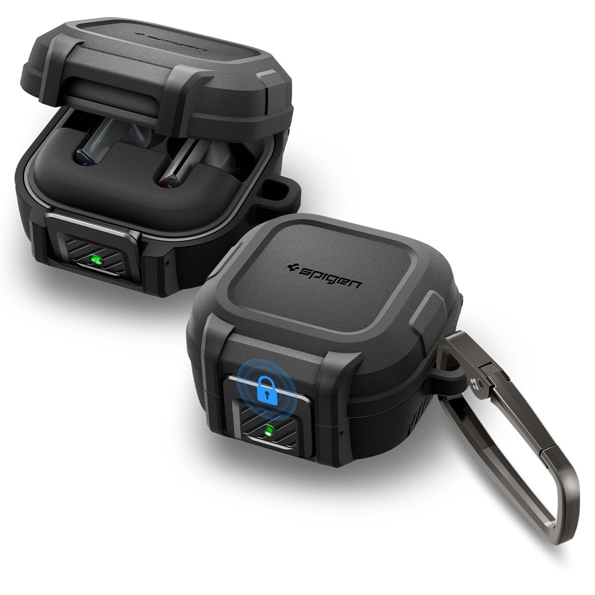 For Galaxy Buds 4 / 4 Pro | Spigen Lock Fit Secure Protection Case