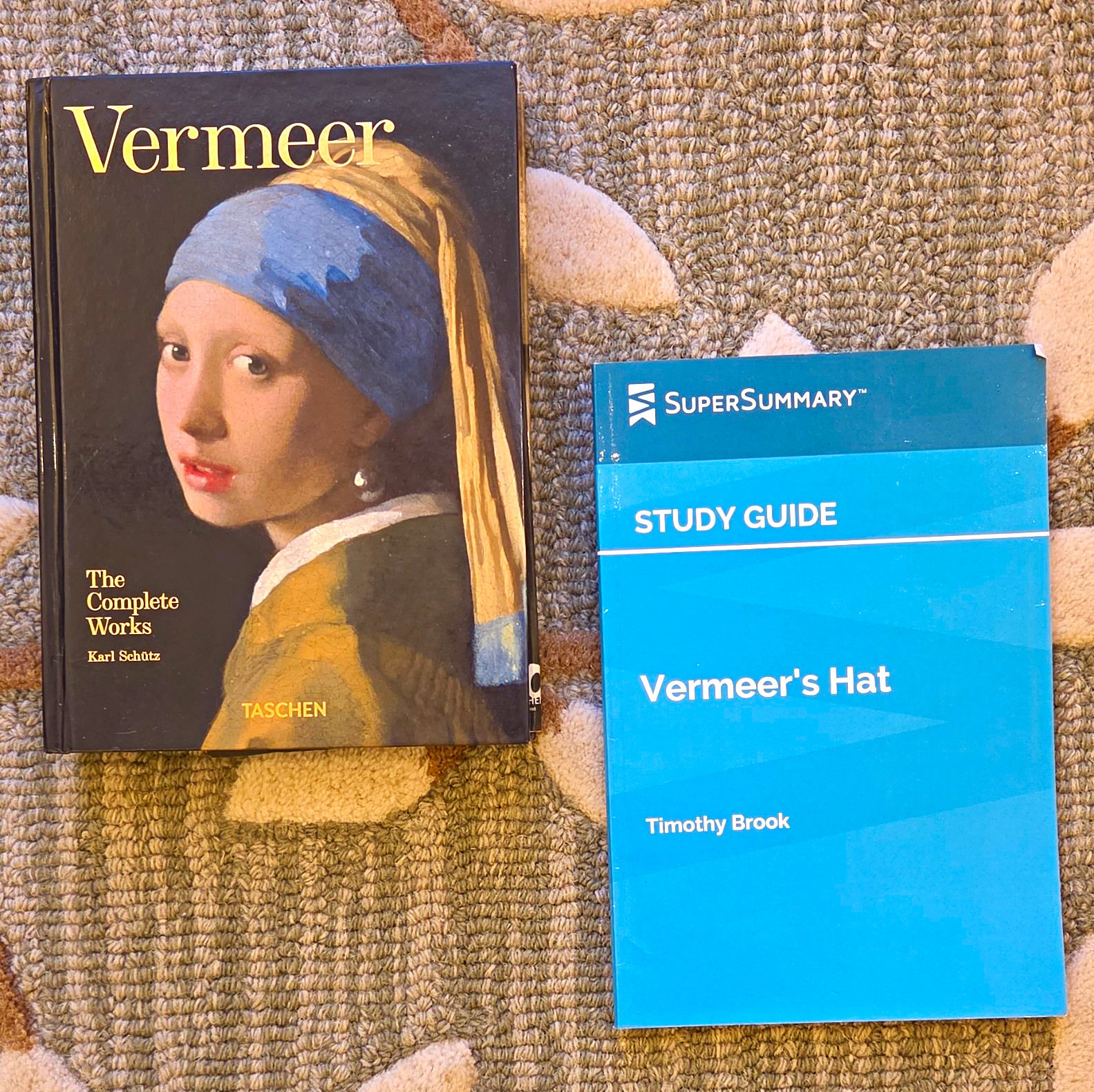 Vermeer: The Complete Works TASCHEN (HB) + SuperSummary Vermeer’s Hat StudyGuide