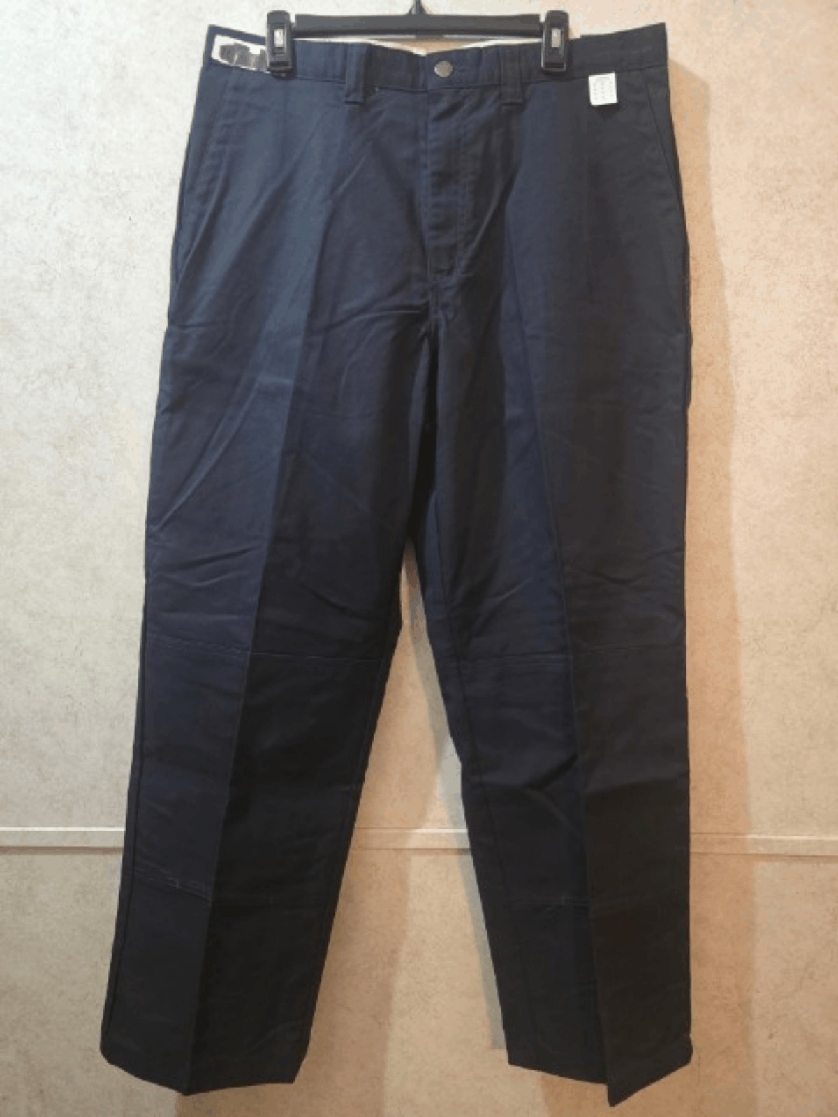 Dickies Navy Blue Double Knee Work Pants Size 36/39U NWT