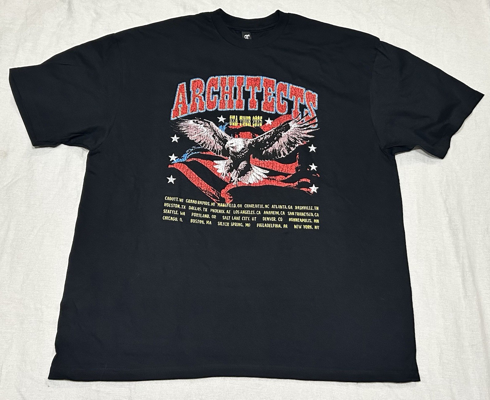 Architects Official USA Tour 2025 Graphic Tee - Size 2XL (NWOT) Architects Official USA Tour 2025 Graphic Tee - Size 2XL (NWOT)