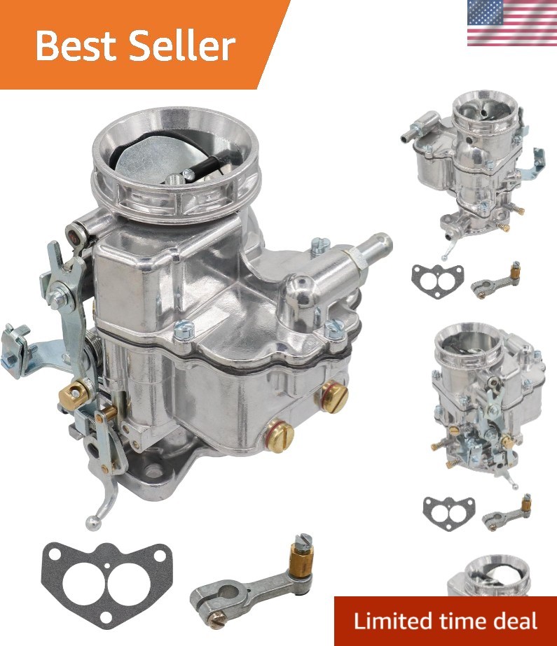 New 2 Barrel Carburetor for Holley 94 Model Carburetor for 1939-1953 Ford Fla...