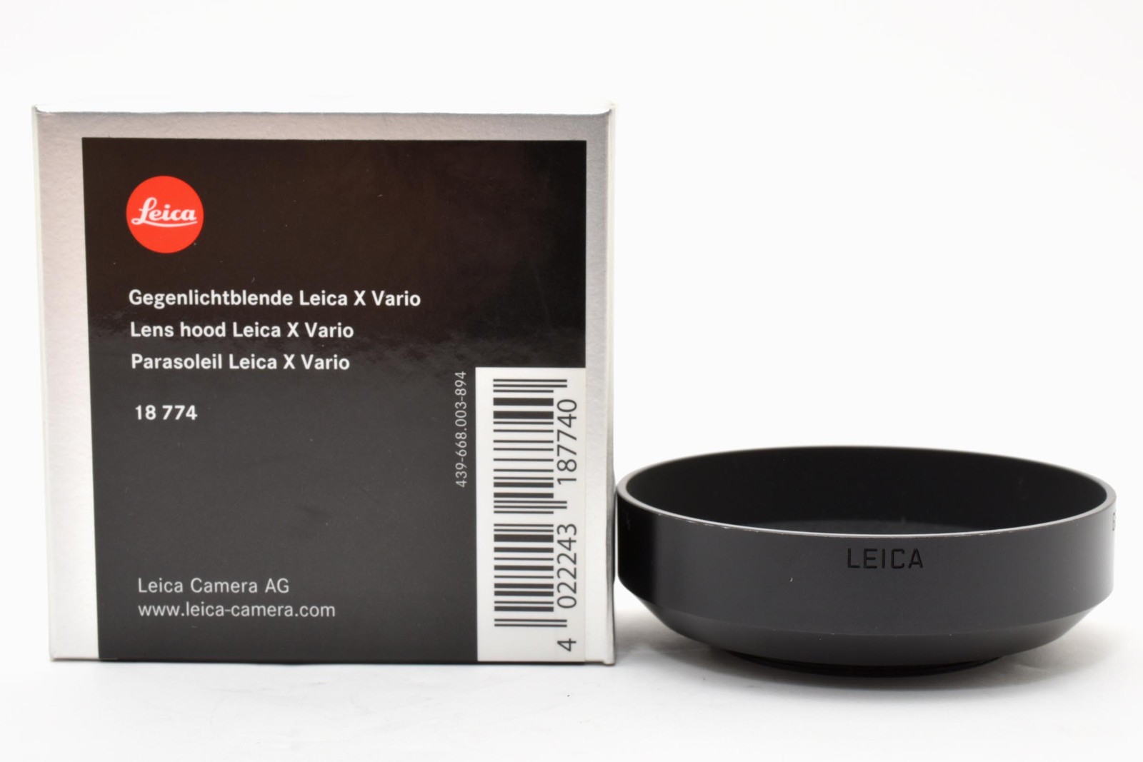 [Top MINT w/Box] Leica 18774 X Vario Hood With Original Box From JAPAN