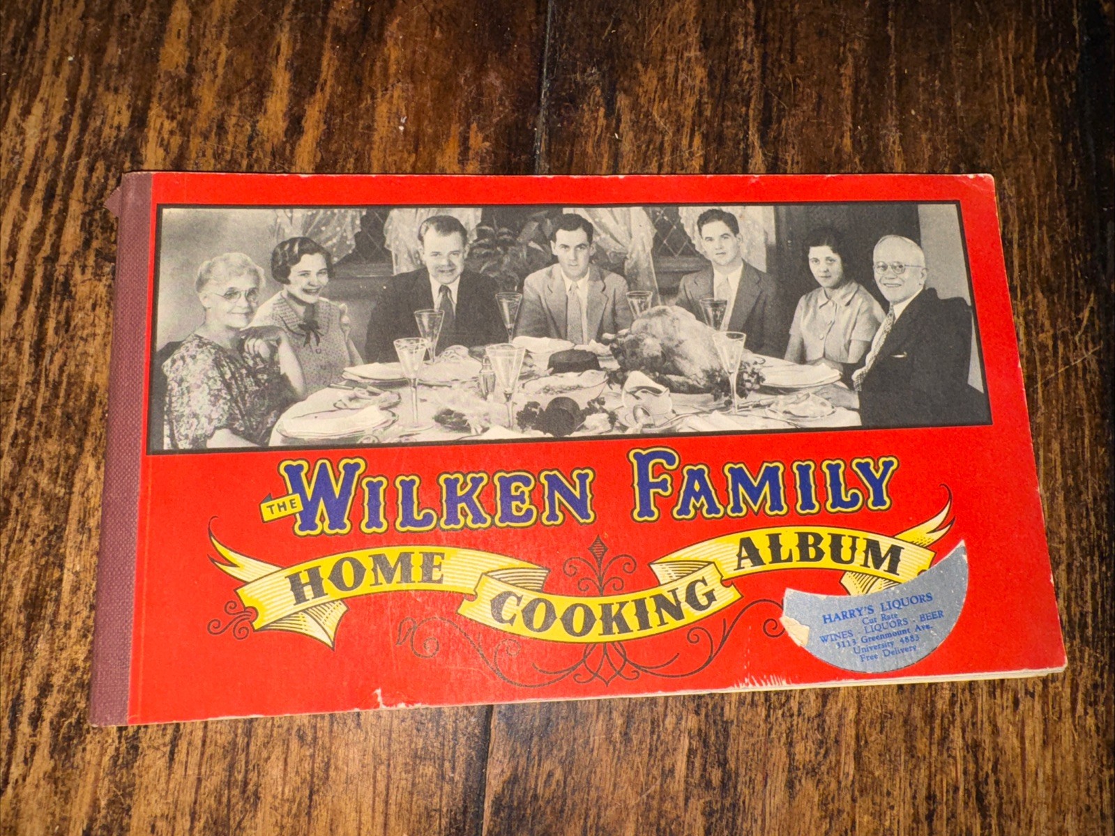 Antique 1935 The Wilken Family Whiskey Home Cooking Album Antique 1935 The Wilken Family Whiskey Home Cooking Album
