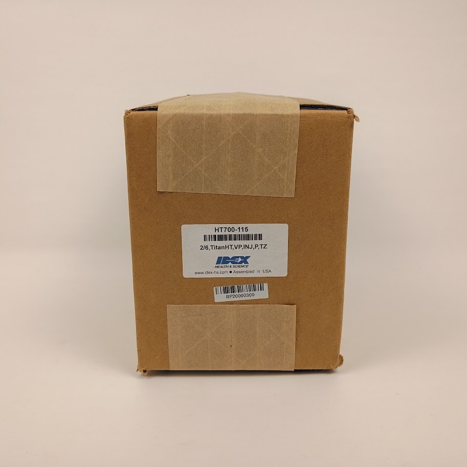 IDEX Rheodyne HT700-115 TitanHT Valve Pod 2/6 Position 6-Port Injector HPLC NIB