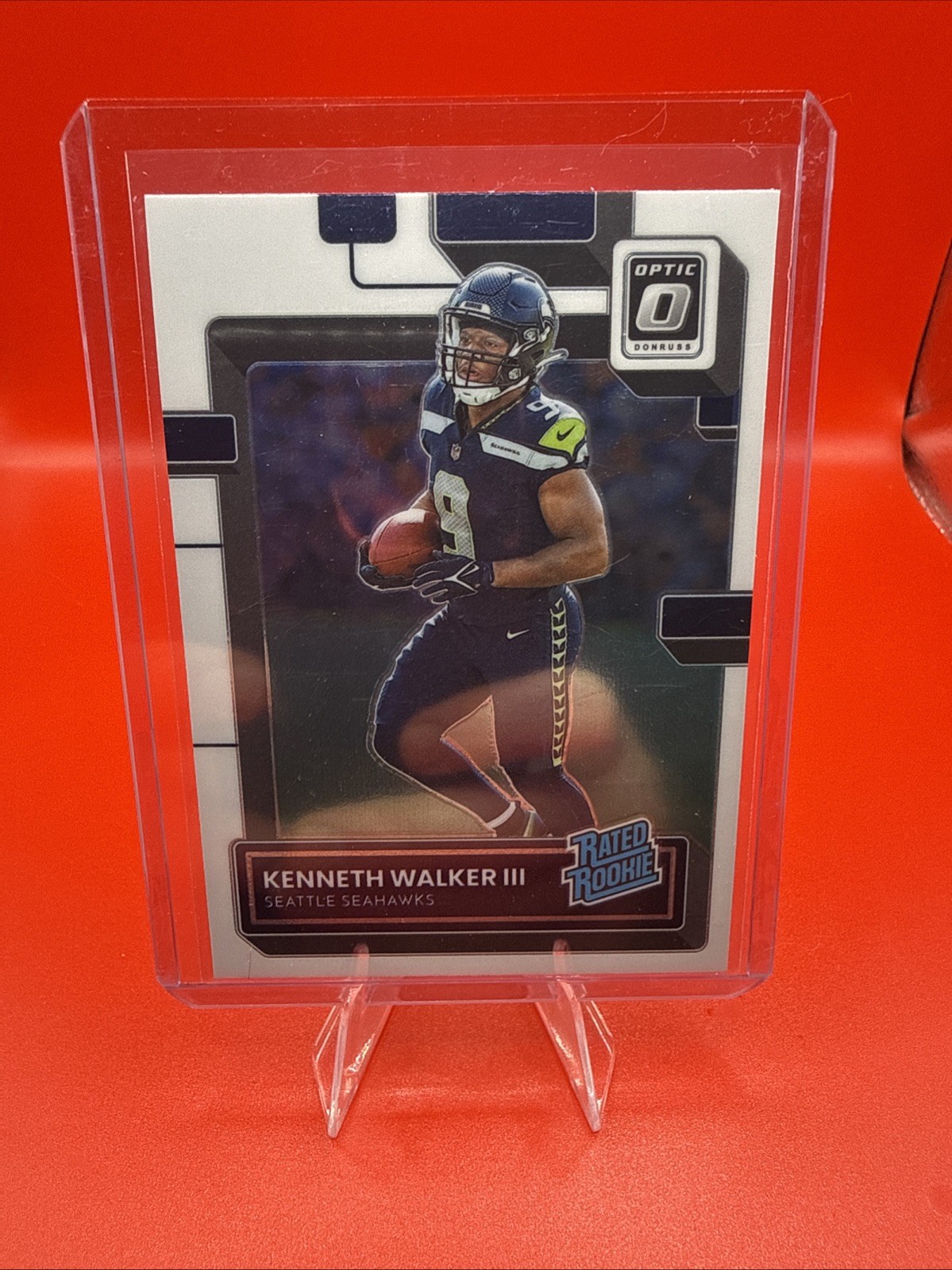 2022 Panini Donruss Optic Football Kenneth Walker III #218 Seahawks Base Rookie 2022 Panini Donruss Optic Football Kenneth Walker III #218 Seahawks Base Rookie