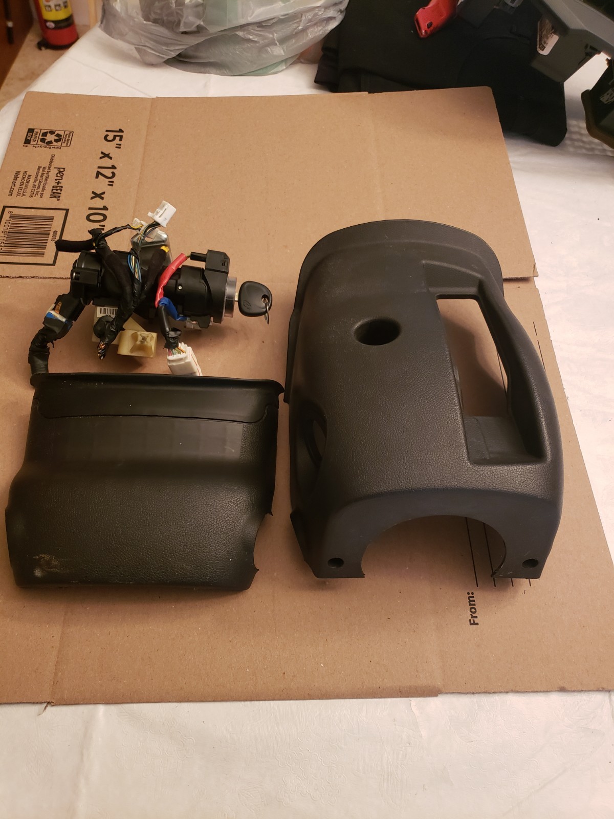 2011-2014 HYUNDAI SONATA Ignition Switch, Door Lock With Key & Cover OEM 2011-2014 HYUNDAI SONATA Ignition Switch, Door Lock With Key & Cover OEM