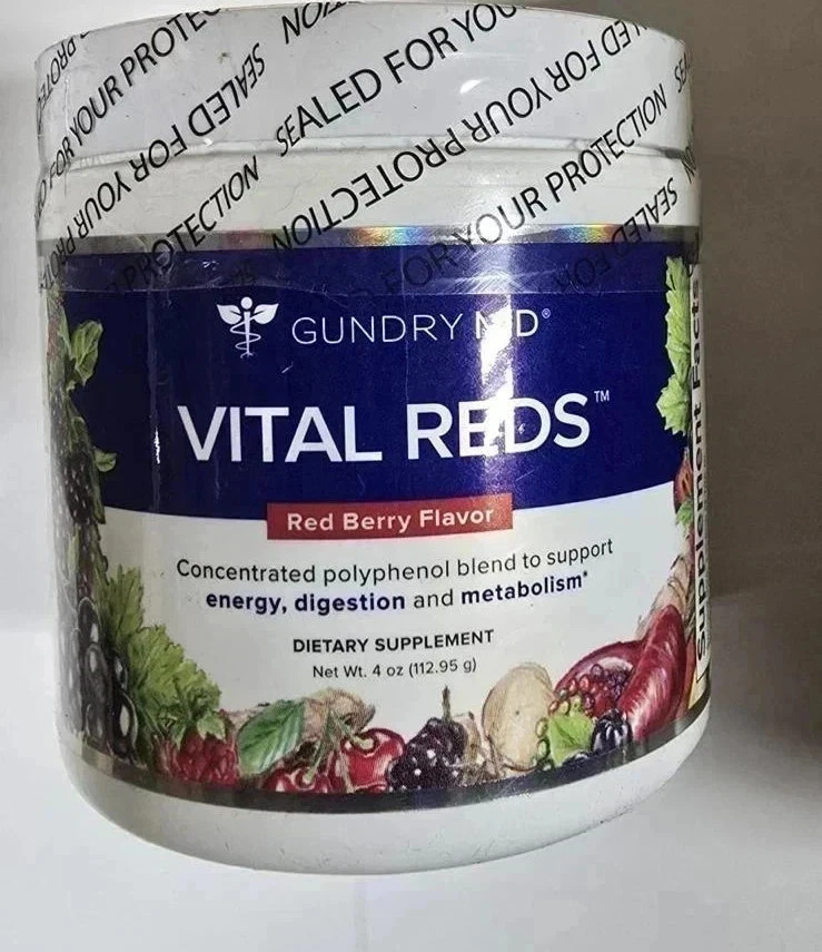 Authentic Gundry MD Vital Reds Energy & Powder 4oz.....\\\\\\\\ Authentic Gundry MD Vital Reds Energy & Powder 4oz.....\\\\\\\\