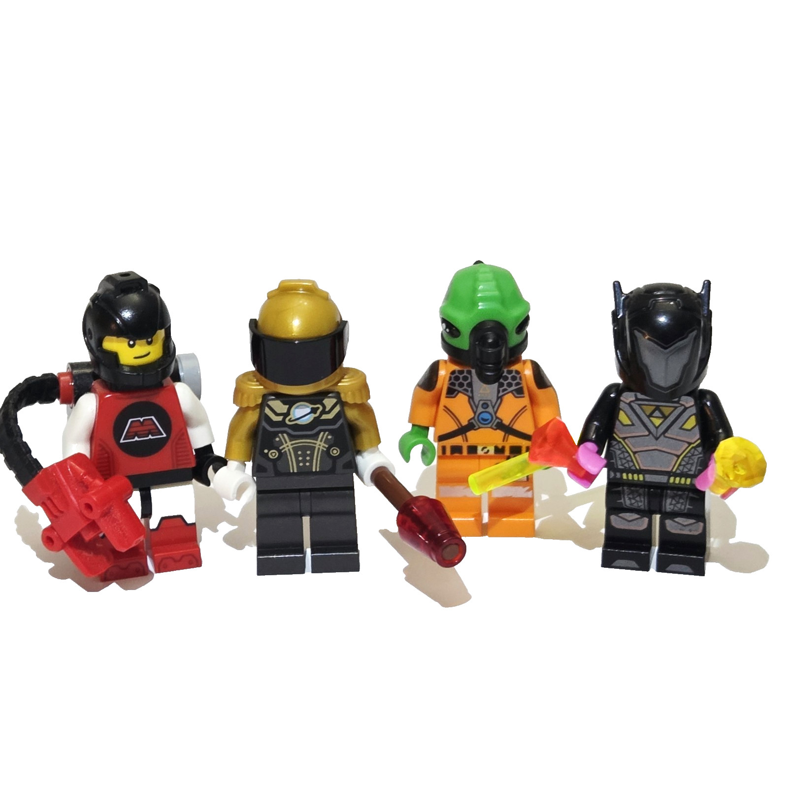 LEGO Robot Alien Astronaut Minifigure Lot Accessories Genuine Parts Space Sci Fi
