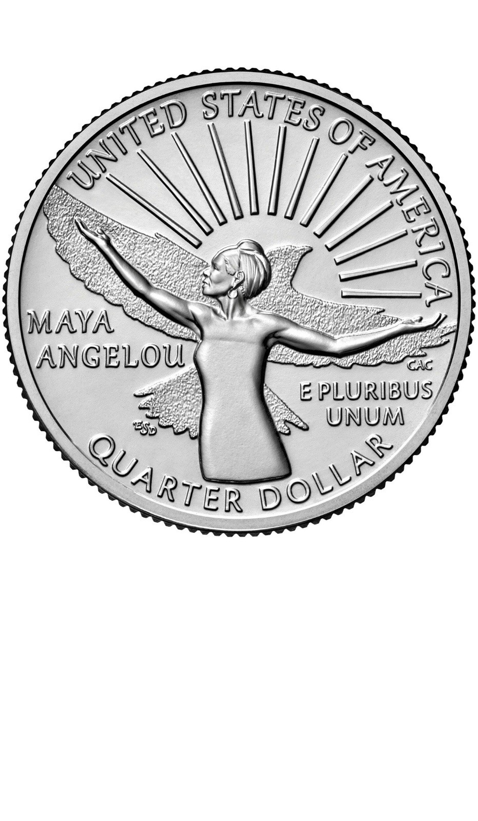 2022 D Maya Angelou Quarter. Uncirculated From US Mint roll. 2022 D Maya Angelou Quarter. Uncirculated From US Mint roll.