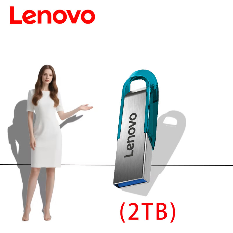 Lenovo 2TB USB 3.0 Flash Drive Metal Pendrive High Speed Data Storage Lenovo 2TB USB 3.0 Flash Drive Metal Pendrive High Speed Data Storage