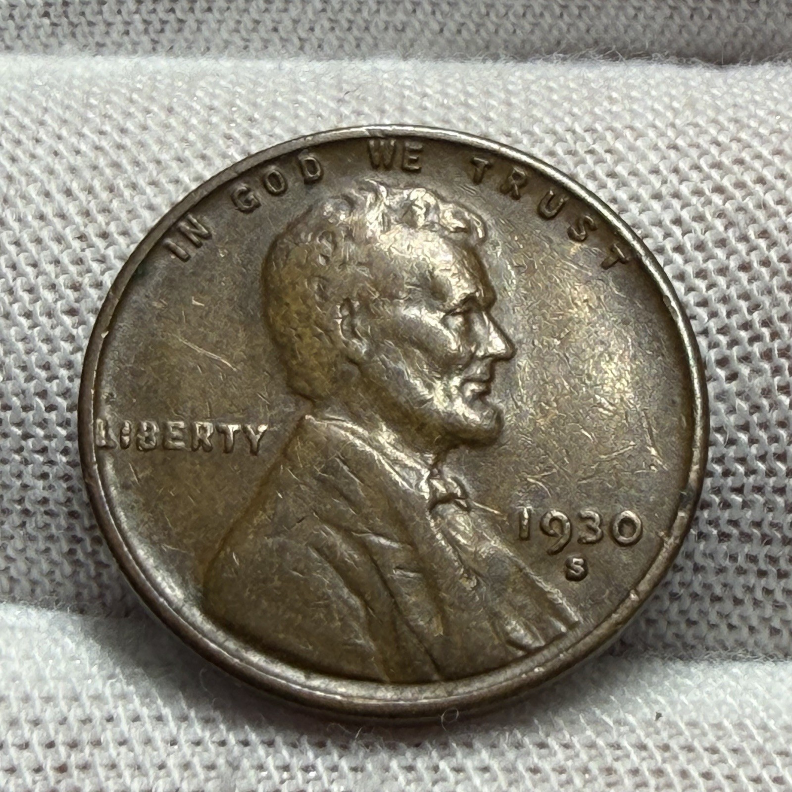 1930-S Better Date Lincoln Wheat Cent Penny receive coin pictured #6388