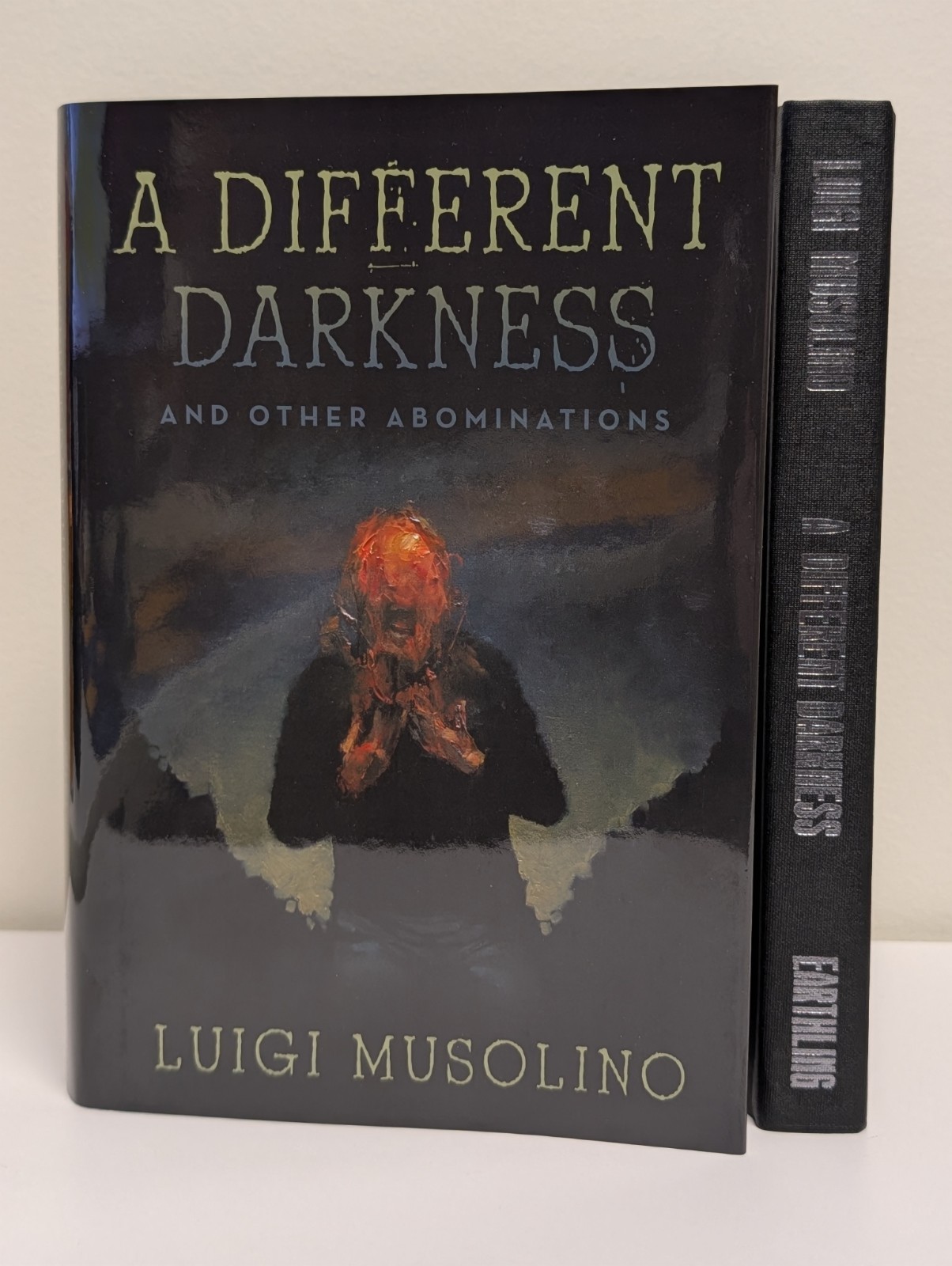 🇮🇹🌑Signed A Different Darkness Luigi Musolino Earthling Ltd 235 1st Ed