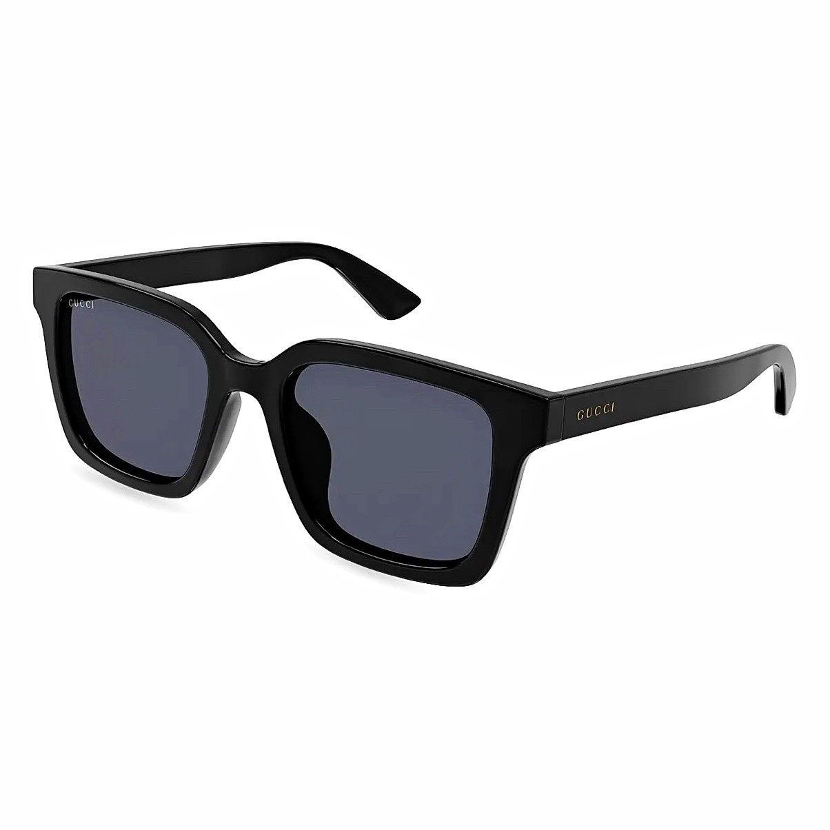 Gucci Women’s Square Sunglasses Black Plastic Frame Blk Tinted Lenses GG0001SN Gucci Women’s Square Sunglasses Black Plastic Frame Blk Tinted Lenses GG0001SN