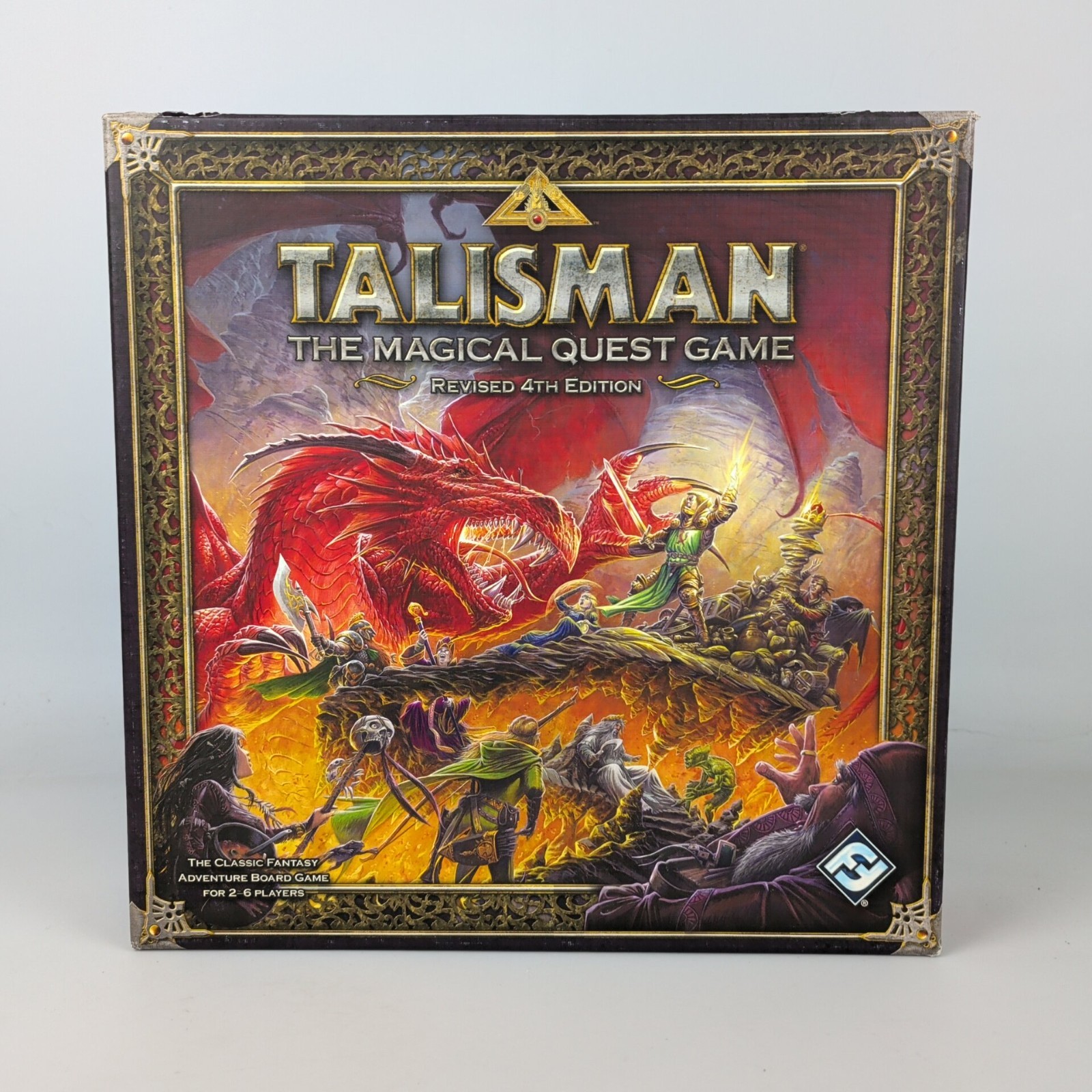 Talisman Magical Quest Game Revised 4th Edition 100% Complete Fantasy Flight