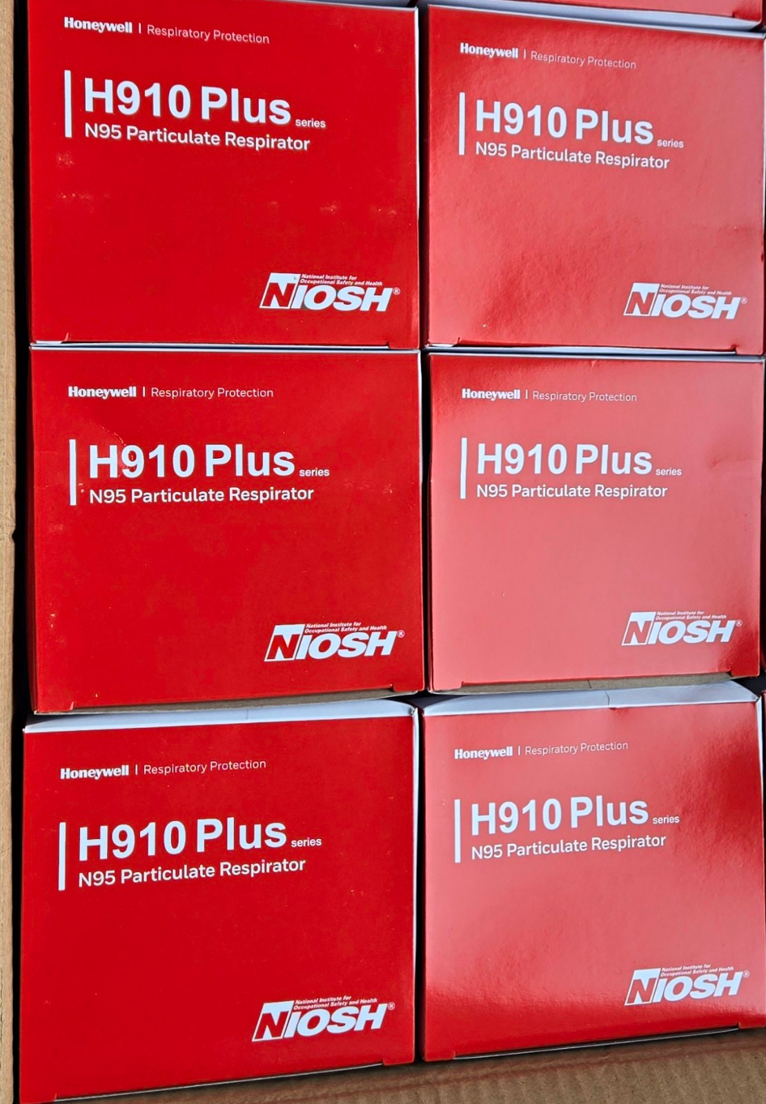Lot Of 300 Honeywell H910 Plus N95 Particulate Respirator Masks Lot Of 300 Honeywell H910 Plus N95 Particulate Respirator Masks
