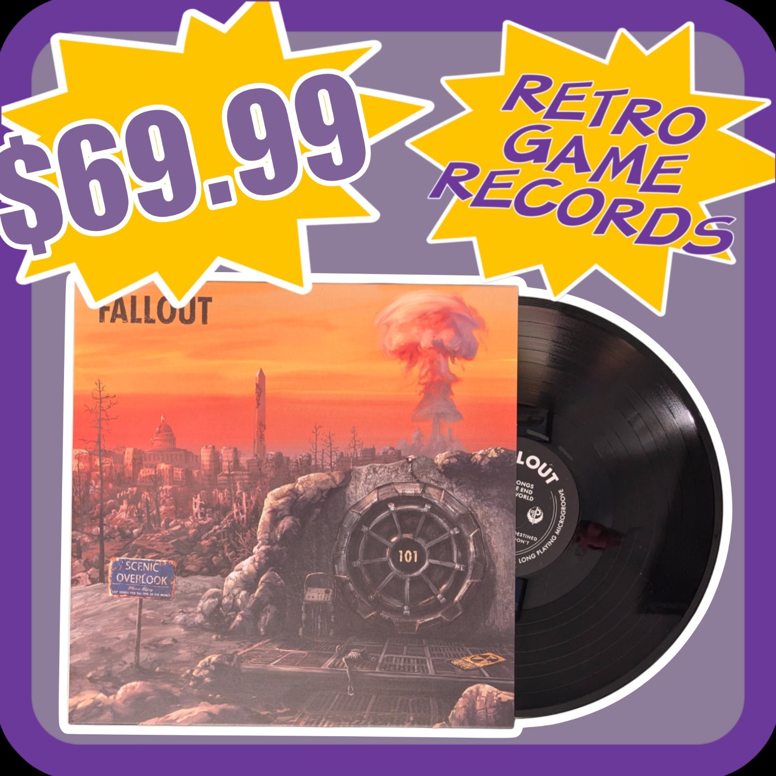 Fallout: Last Songs For The End Of The World Vinyl Soundtrack Fallout: Last Songs For The End Of The World Vinyl Soundtrack