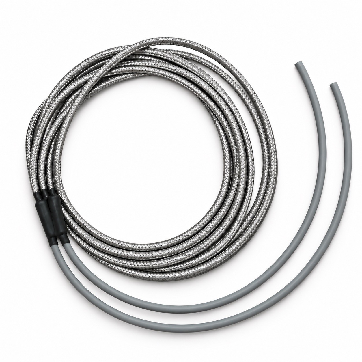 Freezer Door Heater Wire 115V 226” Aluminum Braided Prewired 24” Leads