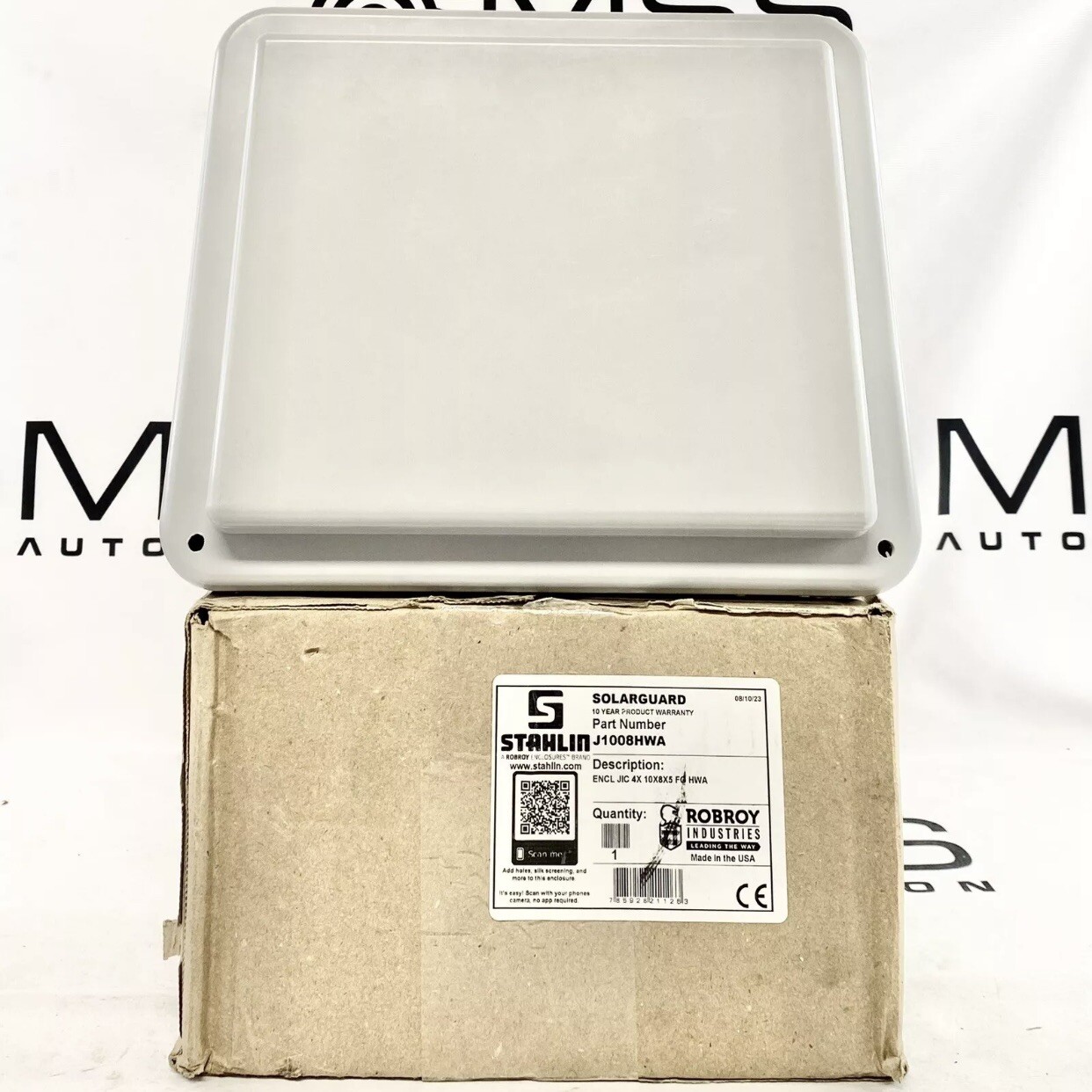 Robroy Stahlin J1008HWA Solarguard ENCL JIC 4X 10x8X5 FG HWA USA