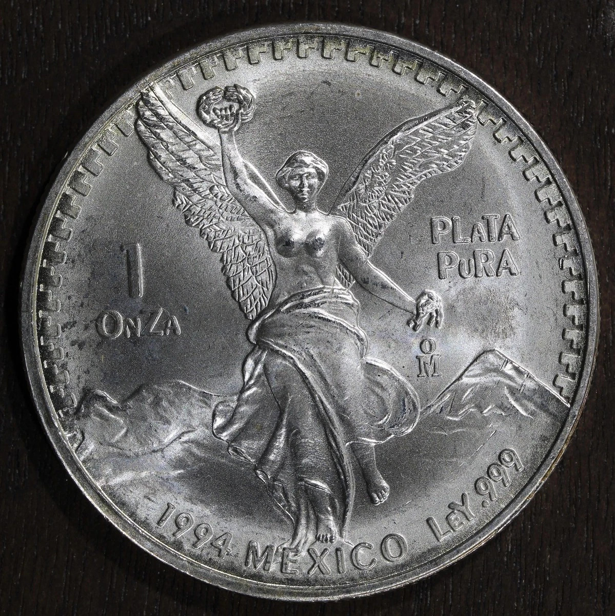 1994-Mo Mexico 1 oz SiIver Libertad Onza BU - .999 1994-Mo Mexico 1 oz SiIver Libertad Onza BU - .999