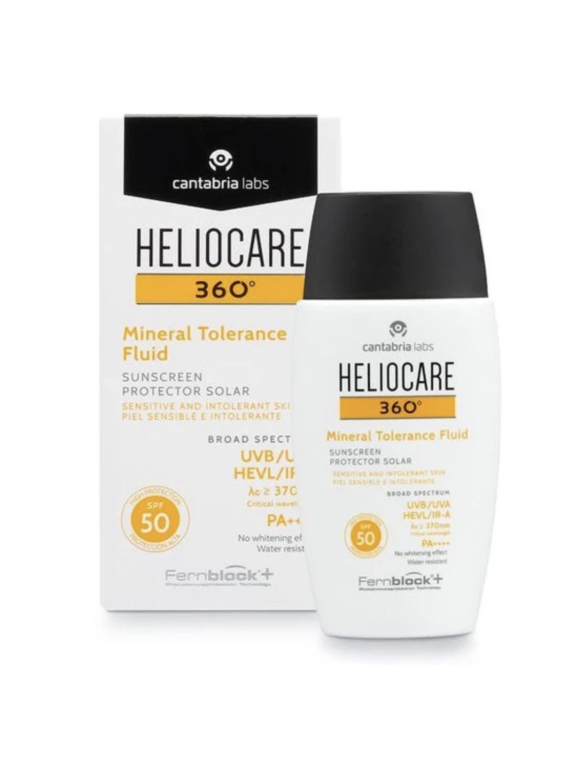 Heliocare 360º Mineral Tolerance Fluid SPF50 Solar Fluid 50ml Heliocare 360º Mineral Tolerance Fluid SPF50 Solar Fluid 50ml
