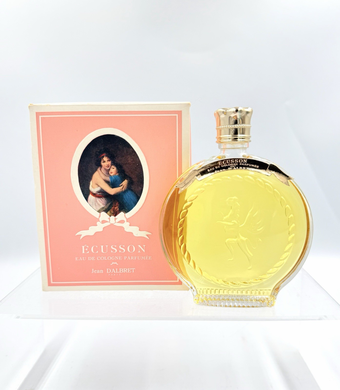 Ecusson By Jean D\'Albret EDC Parfume Splash 2.5 oz Vintage New in Box France
