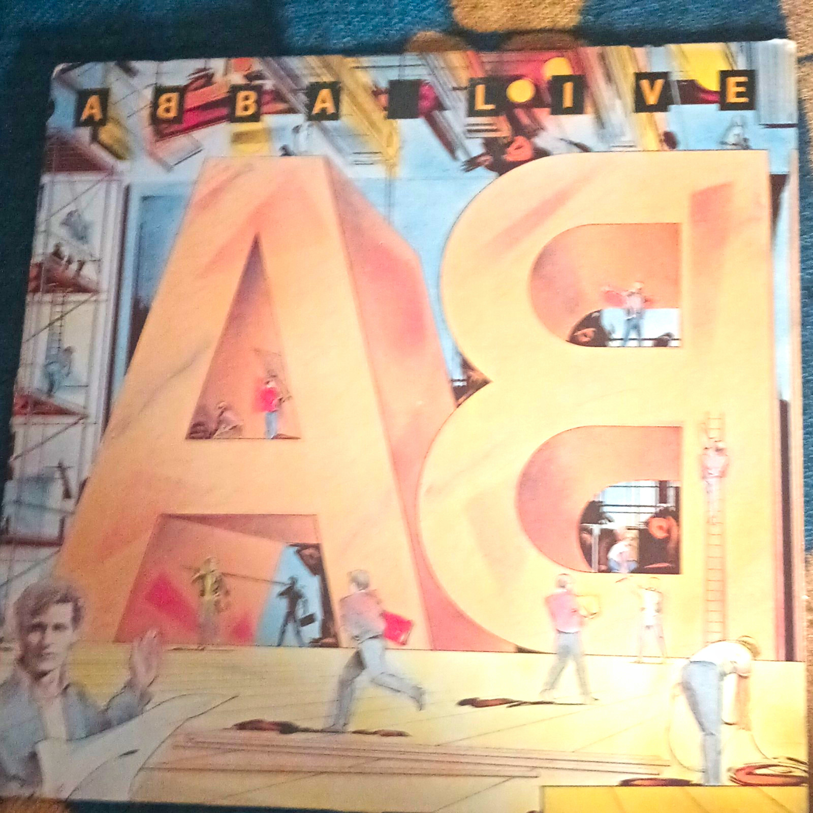ABBA ABBA Live Vinyl Record ABBA ABBA Live Vinyl Record