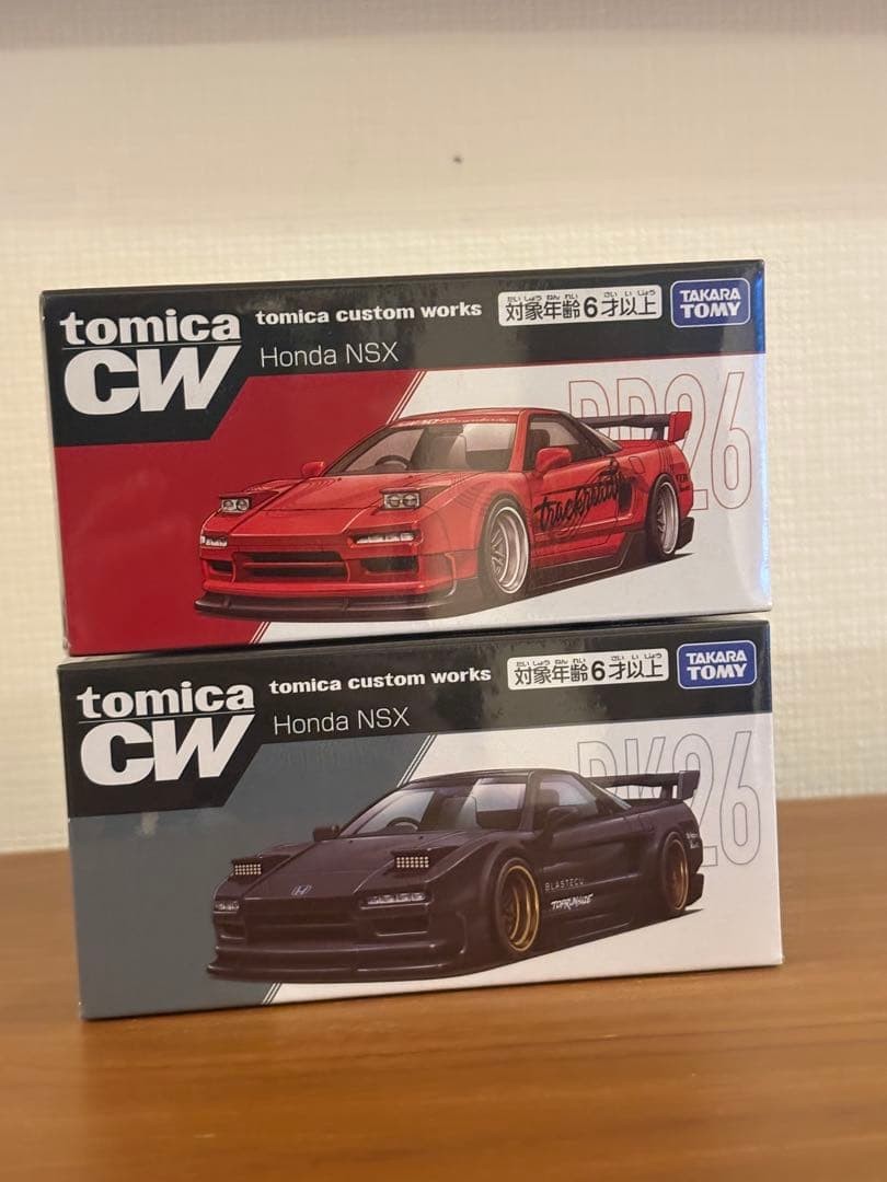 Tomica Custom Works Honda NSX 2-type set tomica cw