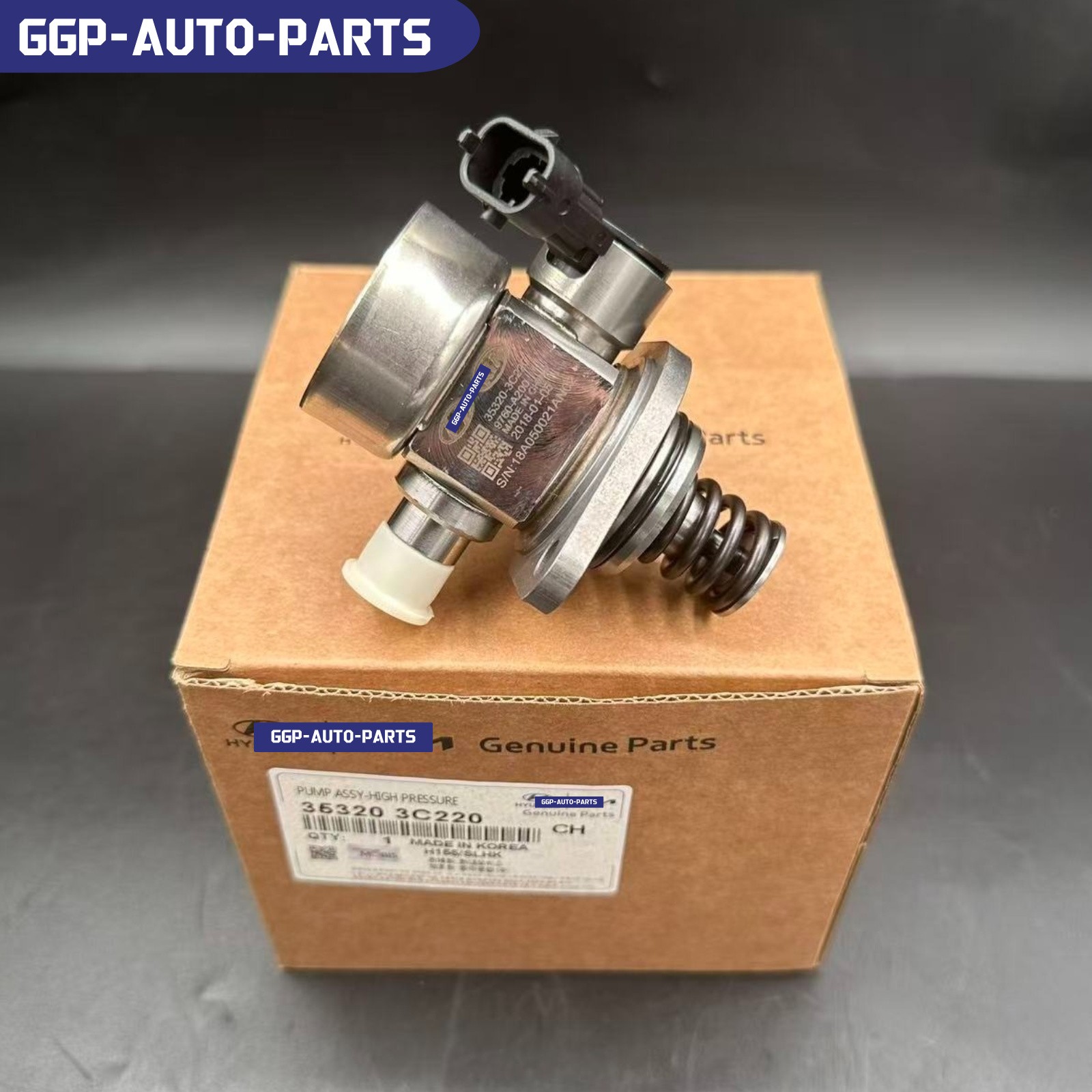 OEM NEW HIGH PRESSURE FUEL PUMP FOR 2014-2019 HYUNDAI KIA 3.3L 3.8L 35320-3C220