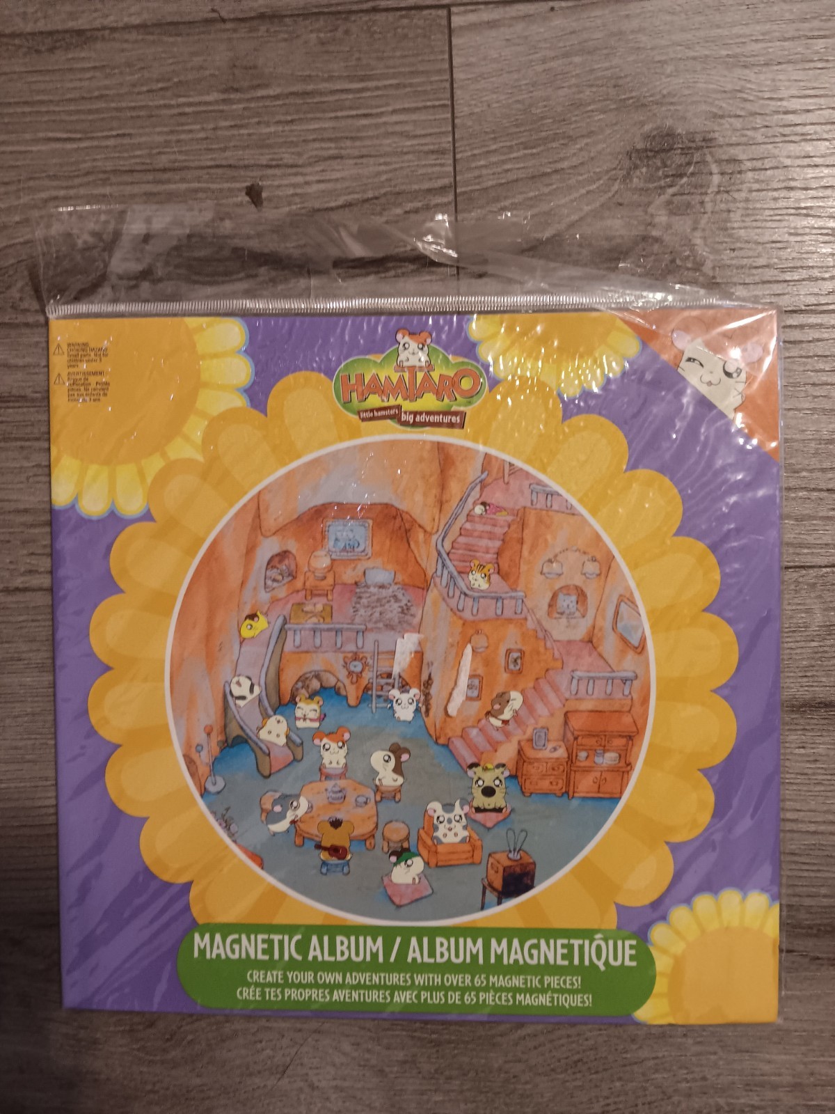 Vintage 2003 Hamtaro Magnetic Album Factory Sealed 65+ Magnets Nelvana