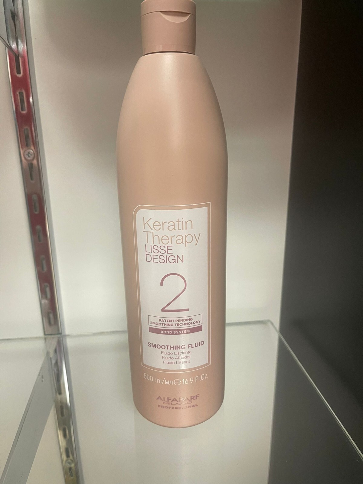 ALFAPARF MILANO KERATIN THERAPY LISSE DESIGN Smoothing Fluid - 500 ML 16.9 Oz