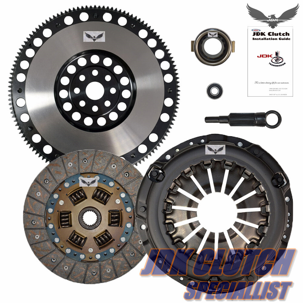 JDK STAGE 2 CLUTCH KIT & 13.5LBS-FLYWHEEL Fits 06-14 IMPREZA WRX 2.5L TURBO 5SPD