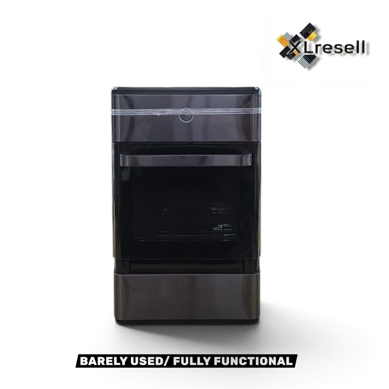 GE Profile Opal Nugget Ice Maker Rapid Ice Production Black Stainless Steel