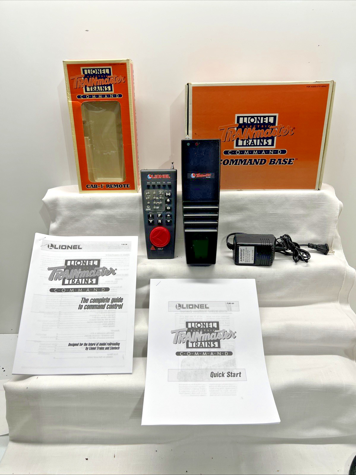 Lionel 6-12969 O TrainMaster CAB1 Command Set Remote & Base EX/Box
