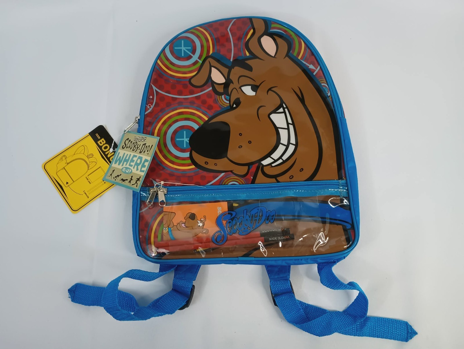 Vintage K-mart Scooby-Doo Where R-U? Backpack Discontinued OOP NWT
