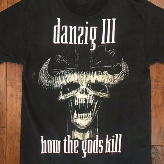 Danzig III How The Gods Kill T shirt Full Size S-5XL FH74 Danzig III How The Gods Kill T shirt Full Size S-5XL FH74