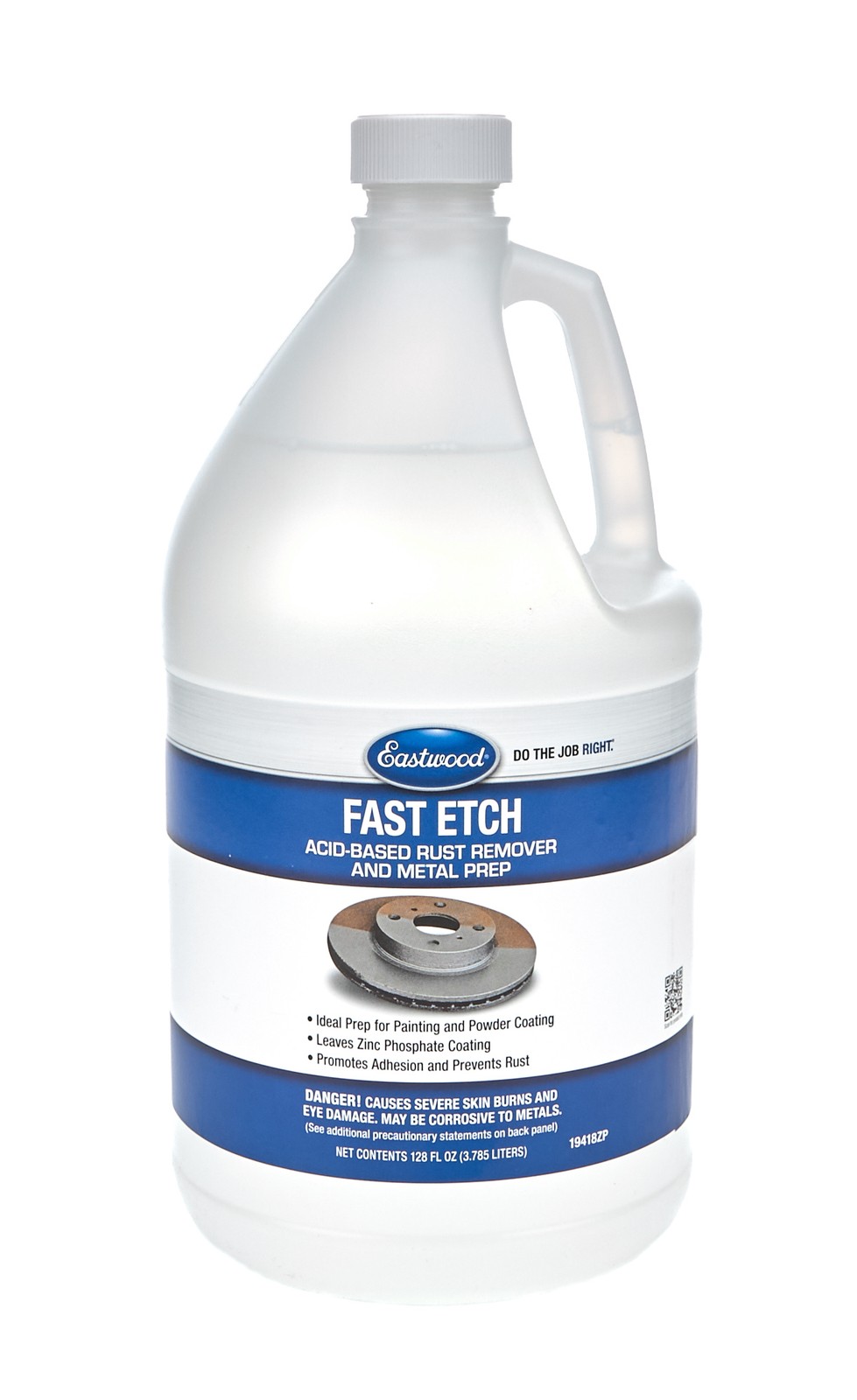 EASTWOOD Fast Etch Paint Gallon Jug- 19418ZP