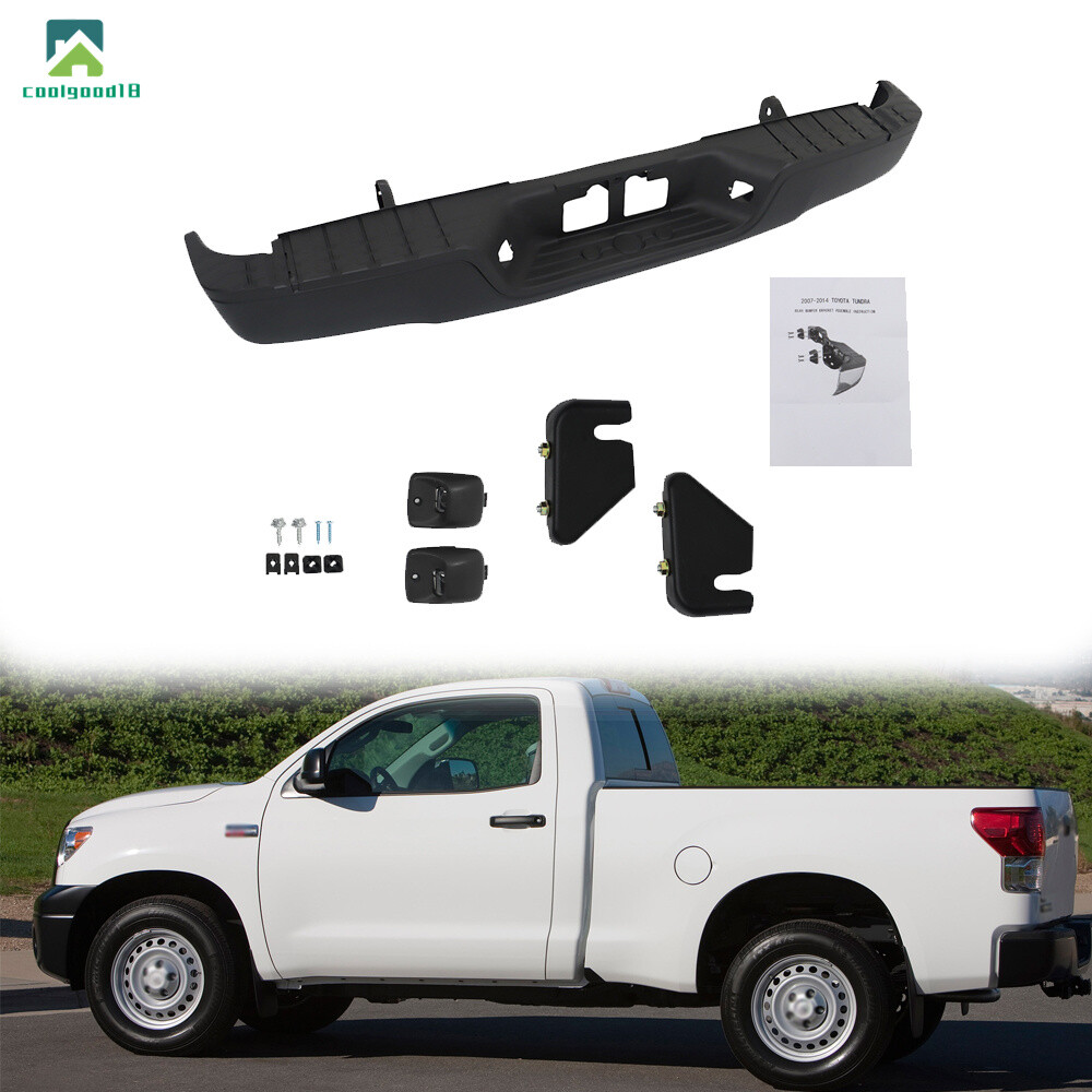 TO1103115 Rear Step Bumper Assembly Black Steel For Toyota Tundra 2007-2012 2013 TO1103115 Rear Step Bumper Assembly Black Steel For Toyota Tundra 2007-2012 2013