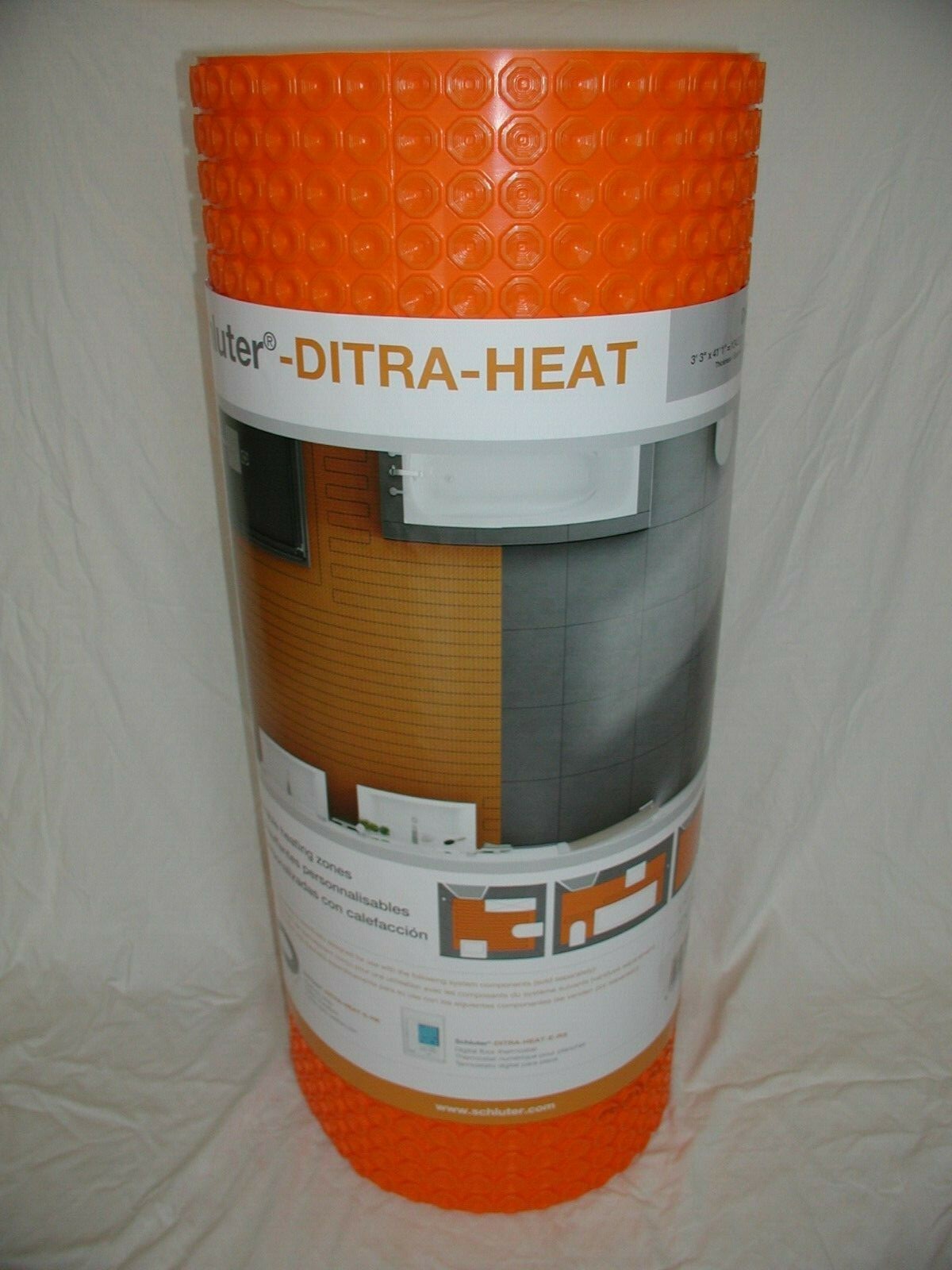Schluter DITRA HEAT Membrane 10 to 134.5 sf Rolls ~You Pick Size You Need ~ 