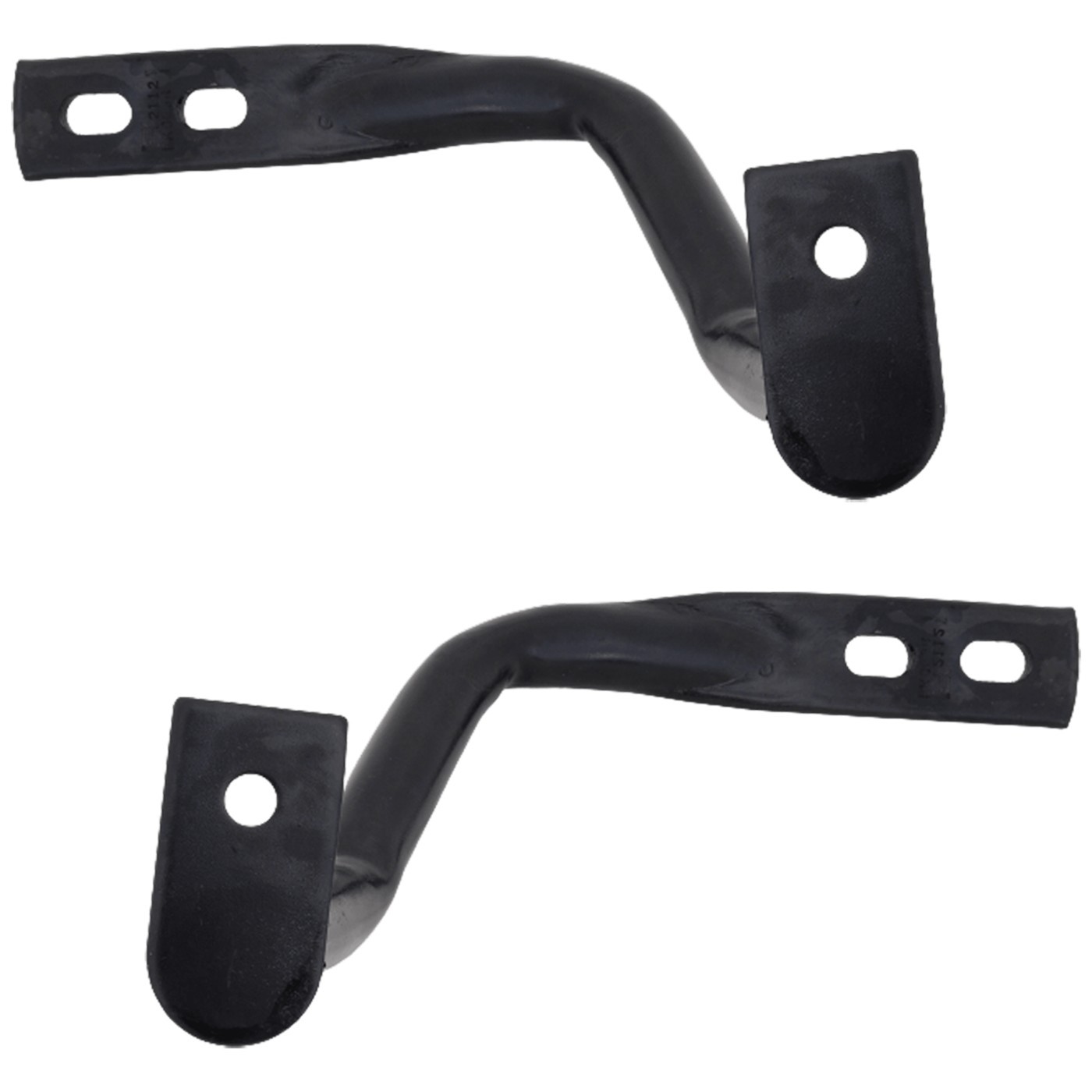 Pair Set of 2 Bumper Face Bar Brackets Front Driver & Passenger Side for Chevy