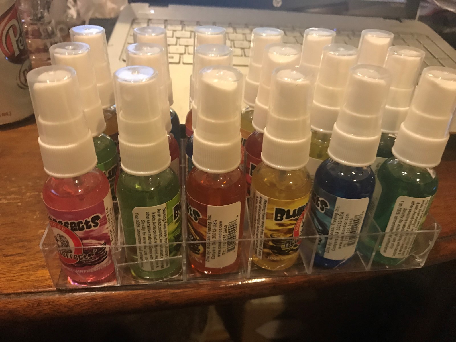 LOT of 18 Blunteffects Blunt effects 100% Conc. Air Room Freshener Home/ Car Spr LOT of 18 Blunteffects Blunt effects 100% Conc. Air Room Freshener Home/ Car Spr