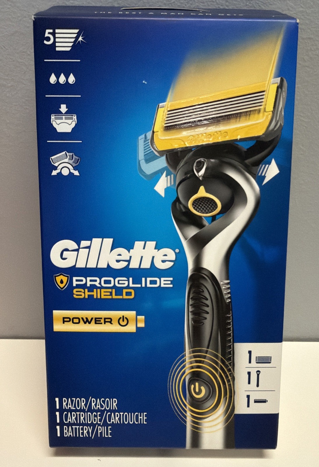 Gillette Pro Glide Shield Power Electric Razor w/ Cartridge (NEW & SEALED) Gillette Pro Glide Shield Power Electric Razor w/ Cartridge (NEW & SEALED)