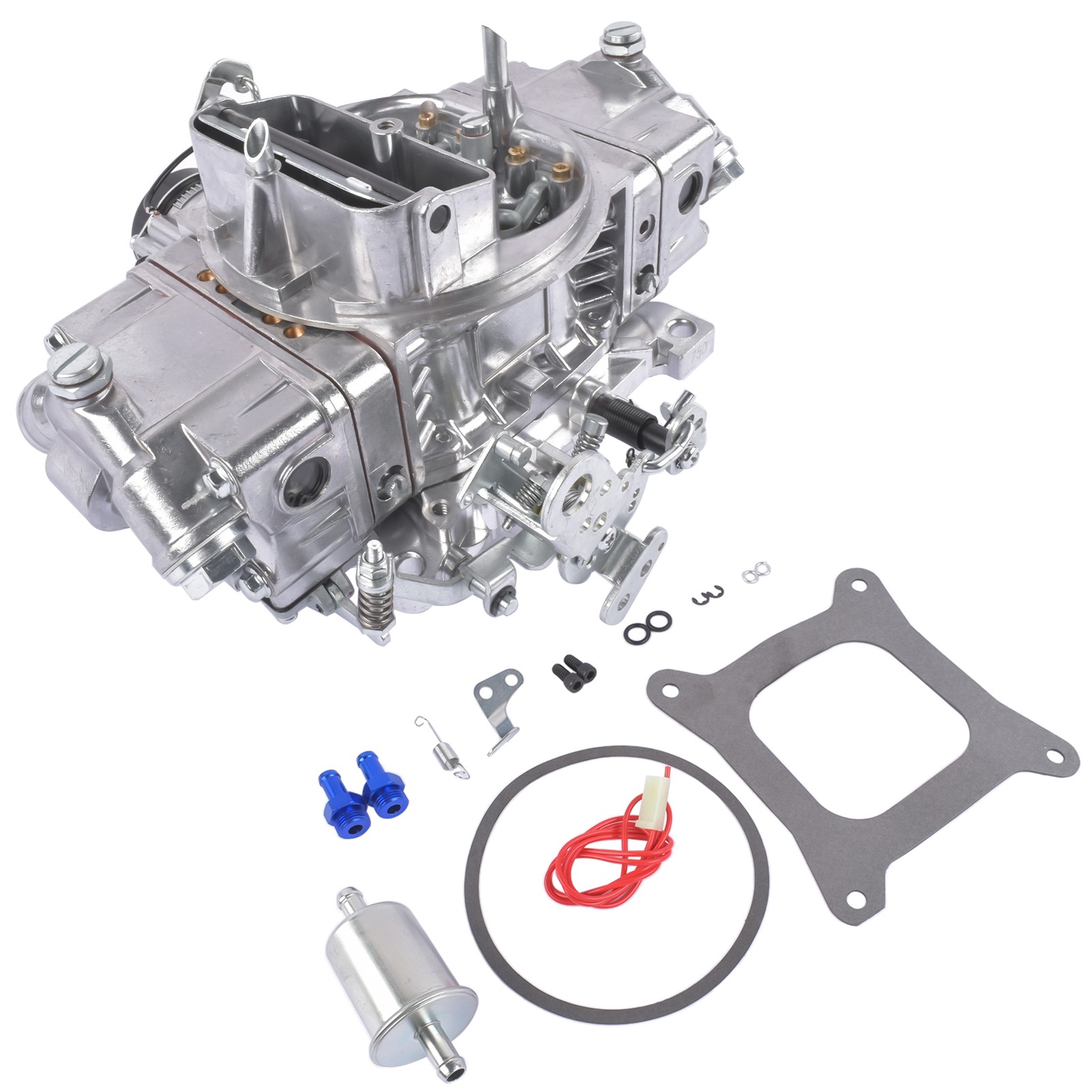 US/Carburetor 750 CFM Double-Pumper 4 Barrel Carb E-Choke For Holley BR-67213