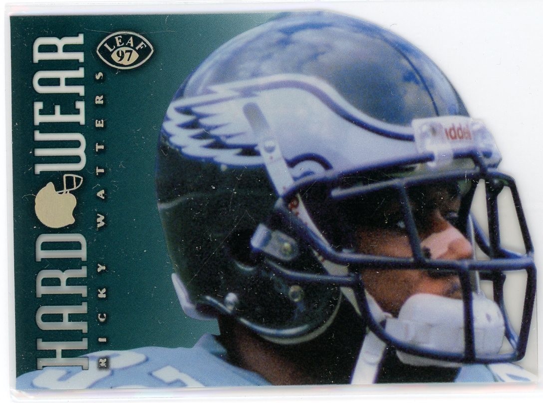 1997 Leaf Rickey Watters Hardwear Acetate Die Cut Insert #12 #/3500 Eagles