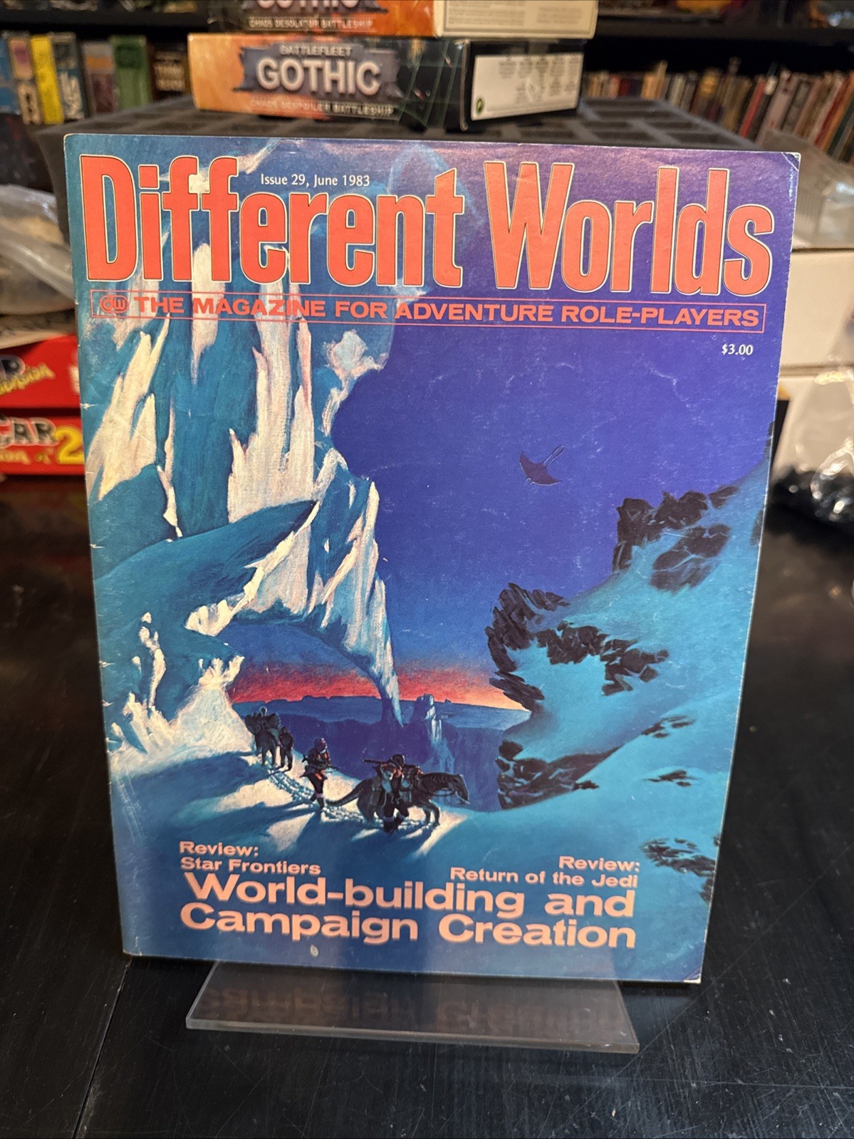 Different Worlds RPG Magazine Issue #29 Chaosium 1983 World Building Campaign