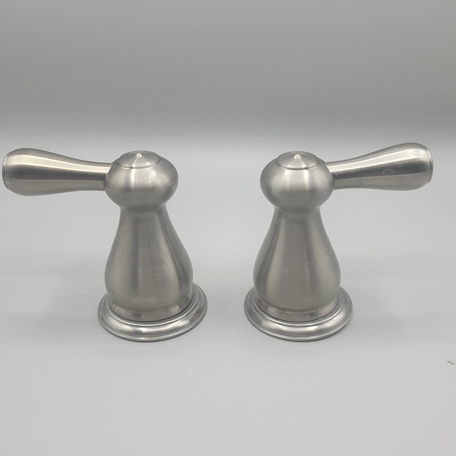 Delta Leland Roman Tub Metal Lever Handle Set Of 2 Stainless Steel No Set Screw Delta Leland Roman Tub Metal Lever Handle Set Of 2 Stainless Steel No Set Screw