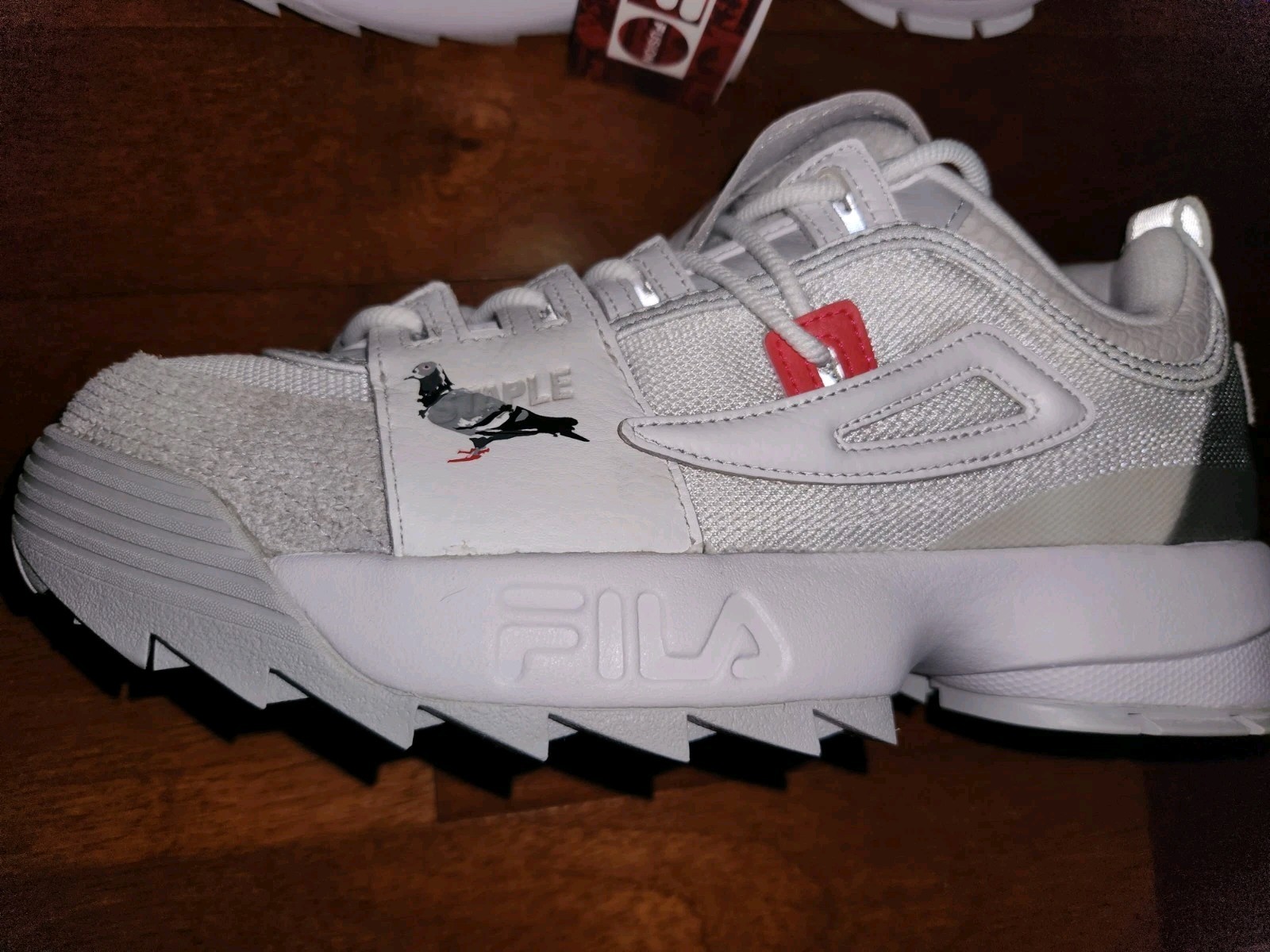 Rare Fila Fusion X Staple Pigeon Jeff Staple Limited Mens Shoes US 9.5