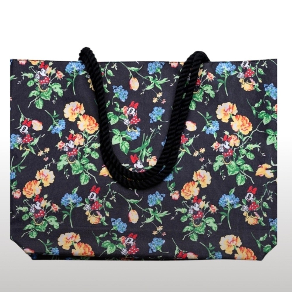 Minnie Mouse Floral Tote Rare