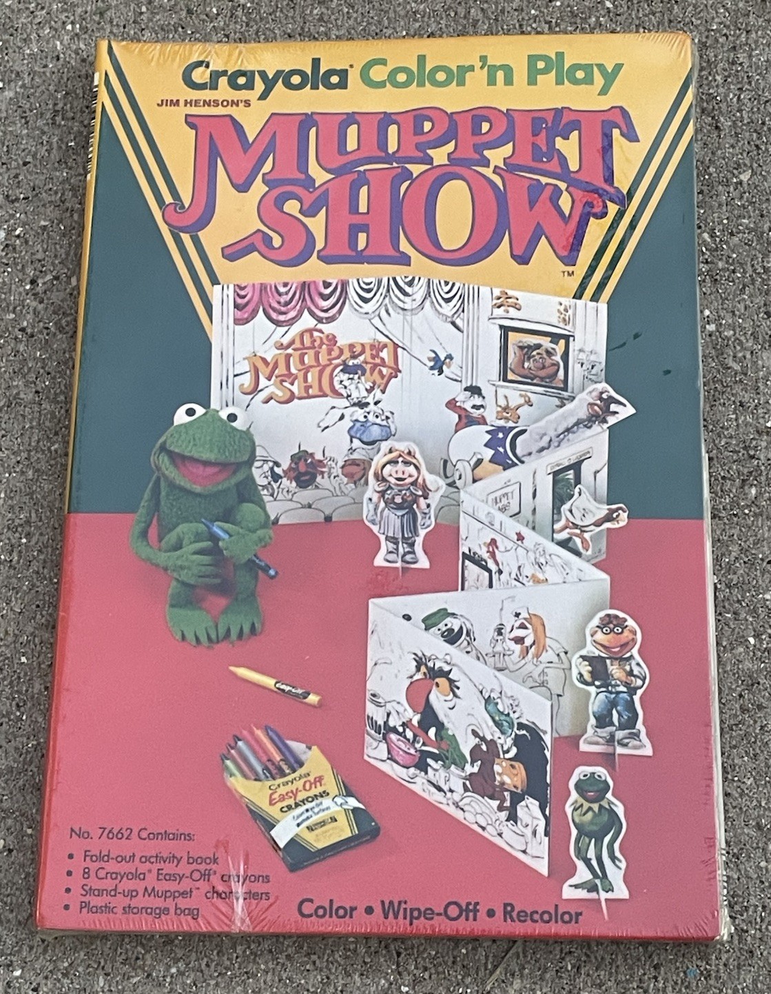 Vtg 1982 Crayola Color N Play Jim Henson’s Muppet Show #7662 NEW Old Stock NOS Vtg 1982 Crayola Color N Play Jim Henson’s Muppet Show #7662 NEW Old Stock NOS