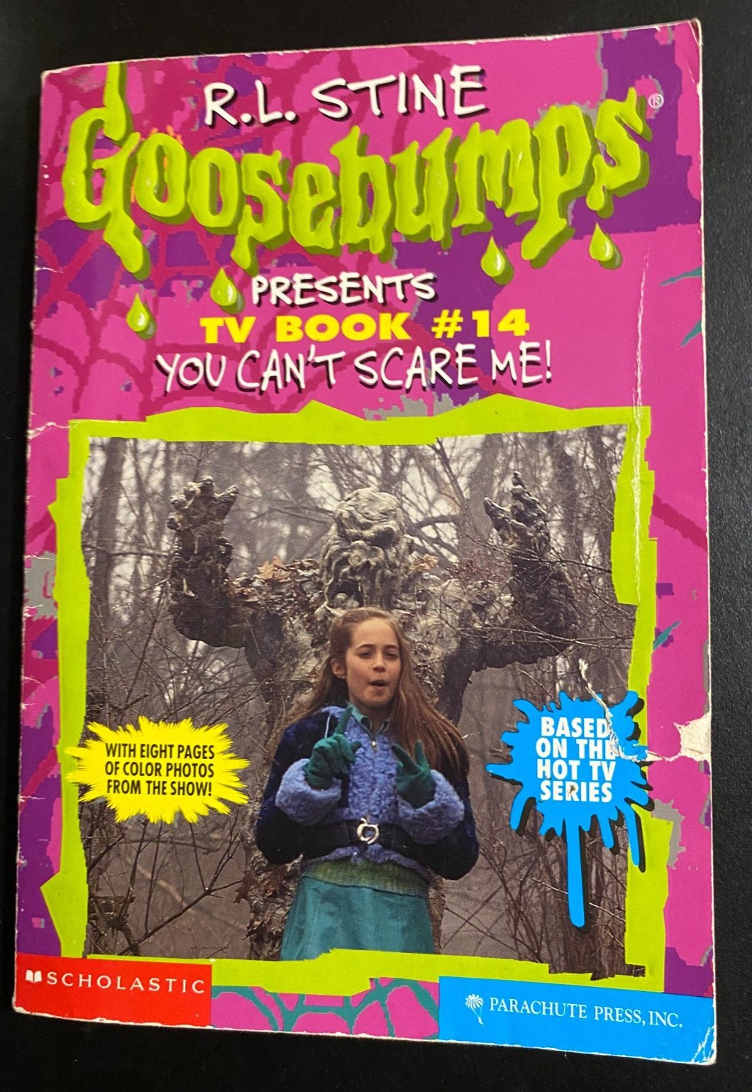 Goosebumps Presents TV Book #14 You Cant Scare Me - Stine Paperback First Print